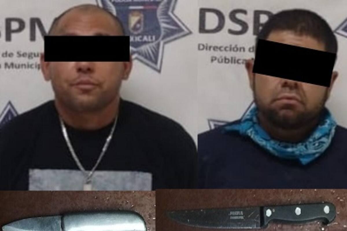 Dos hombres son detenidos con armas prohibidas en Santa Clara