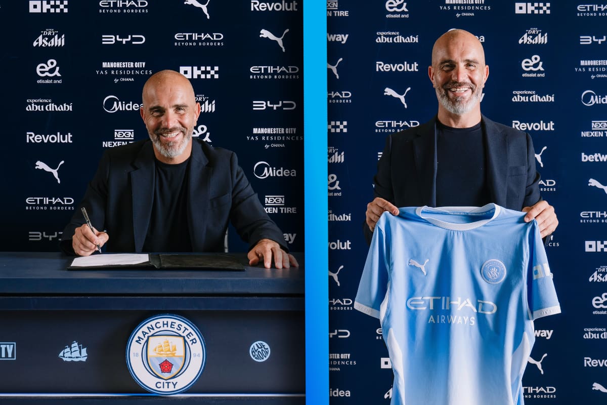Manchester City presenta a su nuevo entrenador, Enzo Maresca, quien llega tras la exitosa etapa de Pep Guardiola