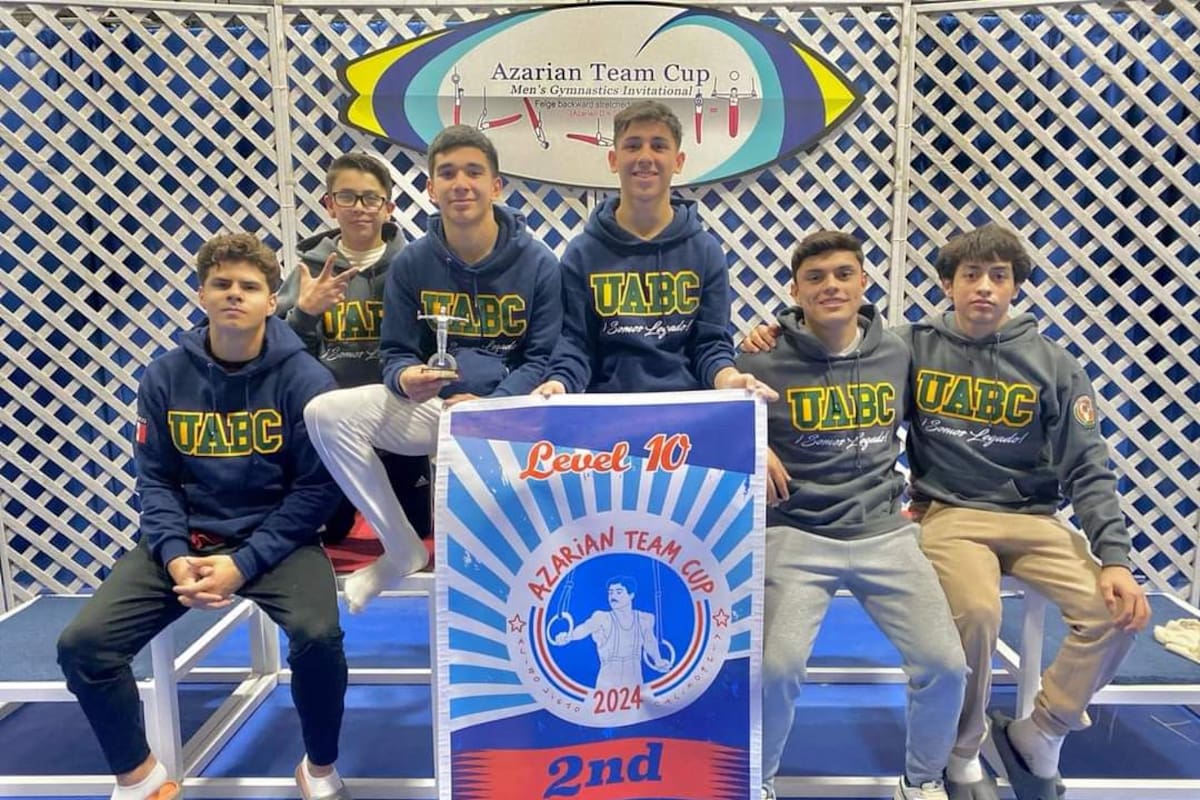 Gimnastas de UABC destacan en prueba de California