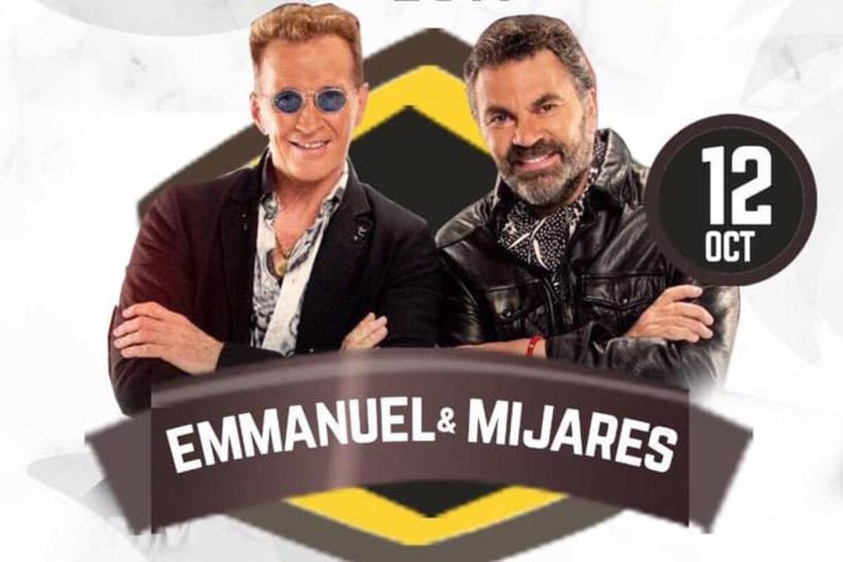 Se pospone el concierto de Emmanuel y Mijares