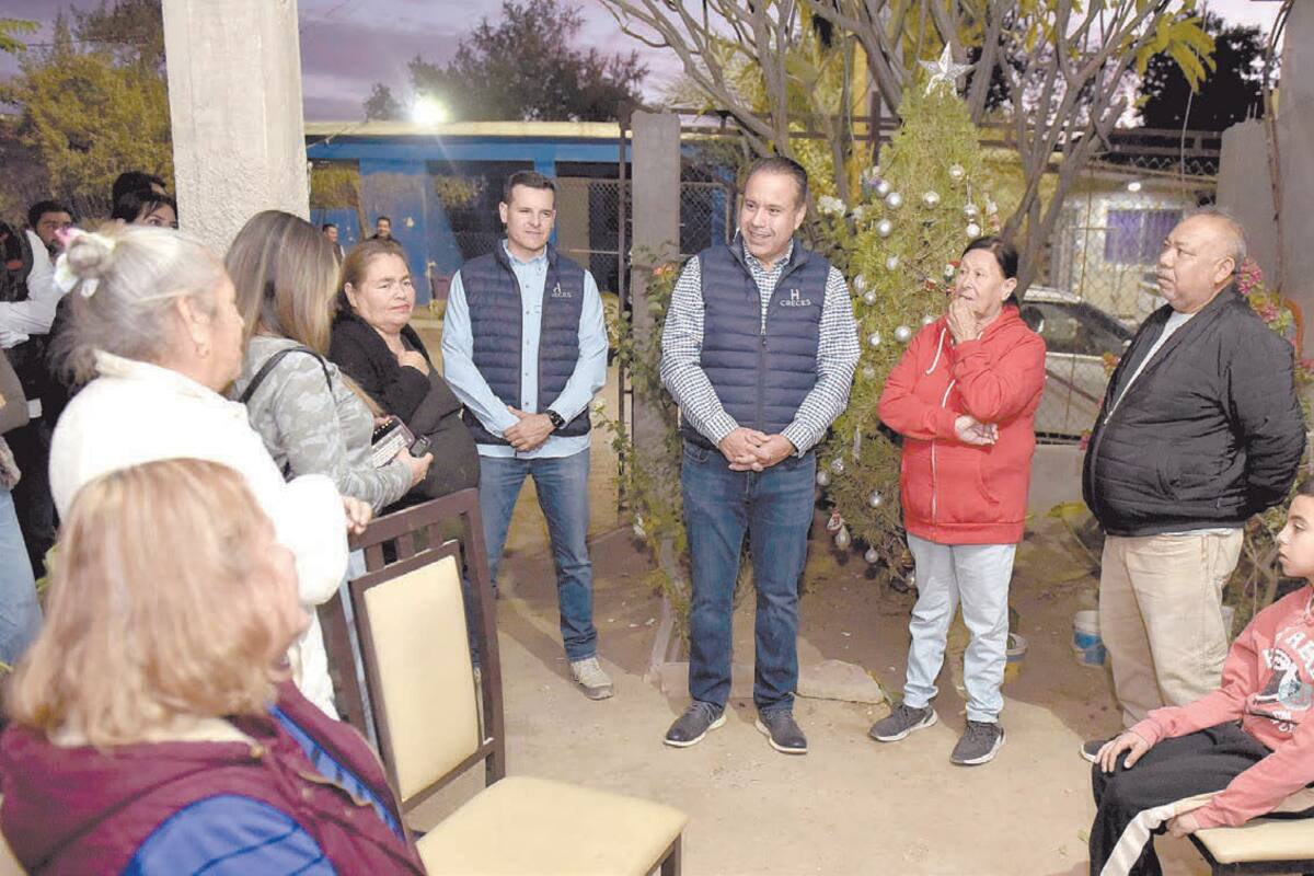 Apoya Astiazarán a familias de la Adolfo López Mateos con cuarto en vivienda