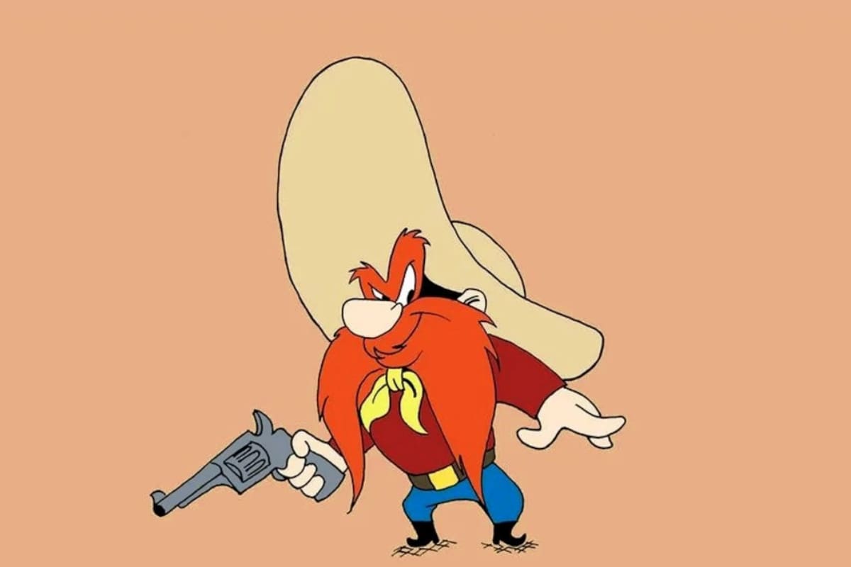 Cómo se vería Sam Bigotes de los Looney Tunes según la Inteligencia Artificial
