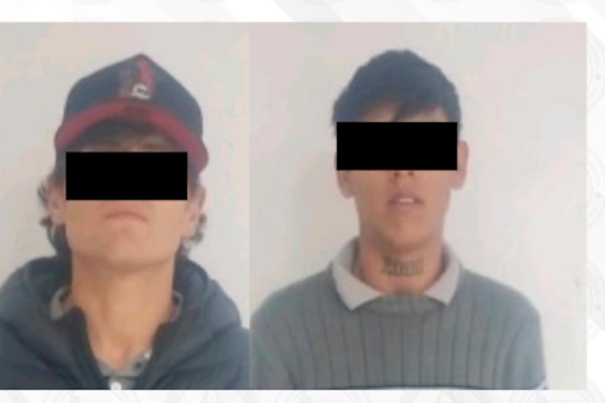Óscar Jesús “N” y Cristian Darío “N” fueron detenidos en Puerto Peñasco tras encontrarles 260 dosis de droga