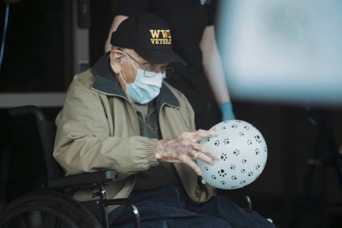 A sus 104 años ha superado el coronavirus, la Segunda Guerra Mundial y la gripe española