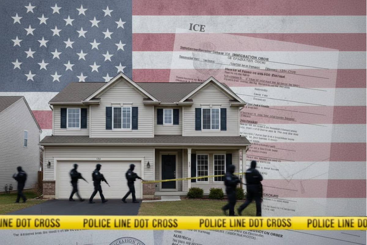 ICE autoriza ingresar a viviendas sin orden judicial: memorando interno reaviva el debate sobre la Cuarta Enmienda