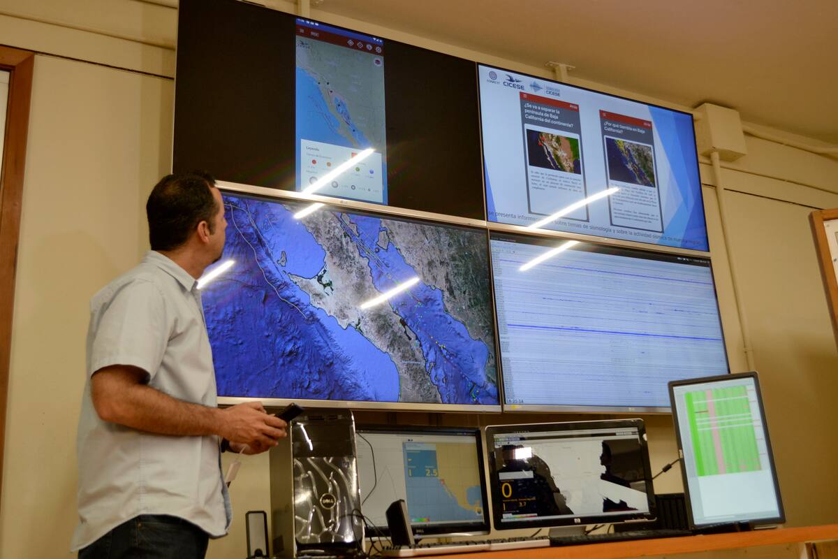 Lanzan app para conocer la actividad sísmica en la región de Baja California