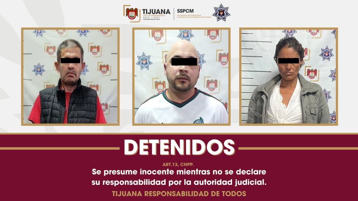 La SSPCM aseguró 87 dosis de una sustancia similar al cristal durante operativos en tres colonias de Tijuana; entre los detenidos hay un objetivo prioritario.
Foto: Cortesía.