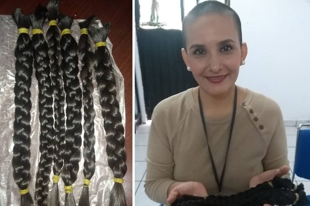 Cajemense se rapa para donar su cabello a niños con cáncer