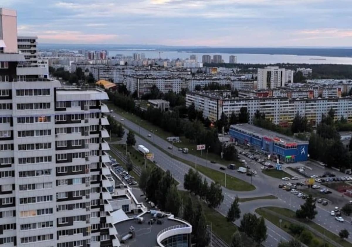 Así luce Tartaristán, situado al oeste de Rusia. Foto: Google Maps, Heraldo de México