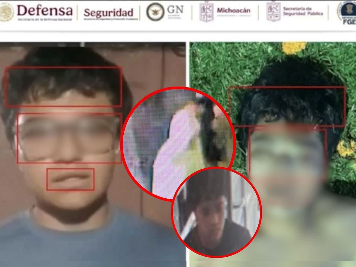 Fiscalía identifica al asesino de Carlos Manzo: un joven de 17 años ligado al CJNG. | Crédito: Fiscalía de Michoacán/Redes sociales