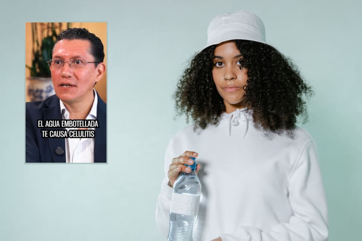 ¿El agua embotellada causa celulitis?