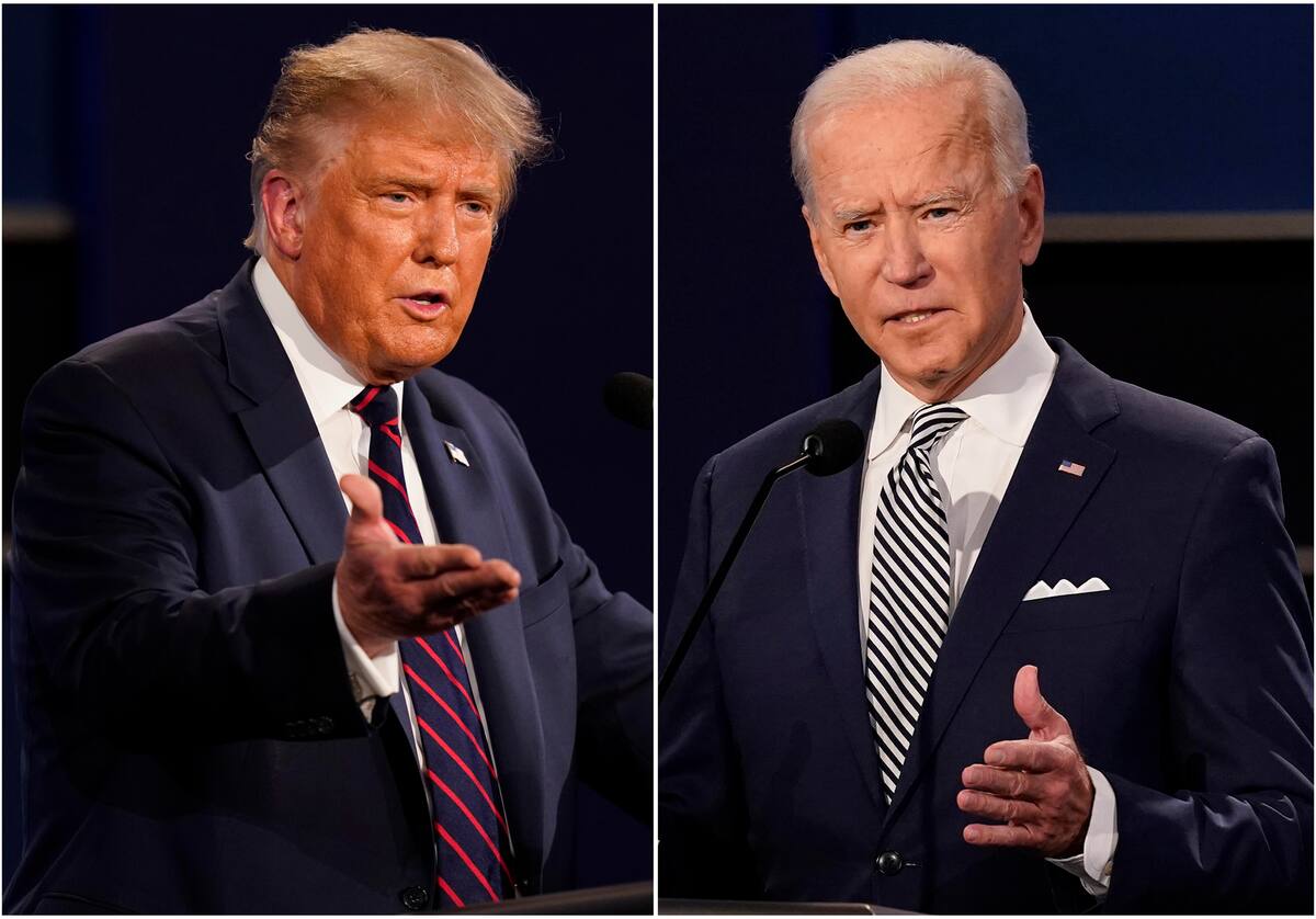 TRUMP Y BIDEN
