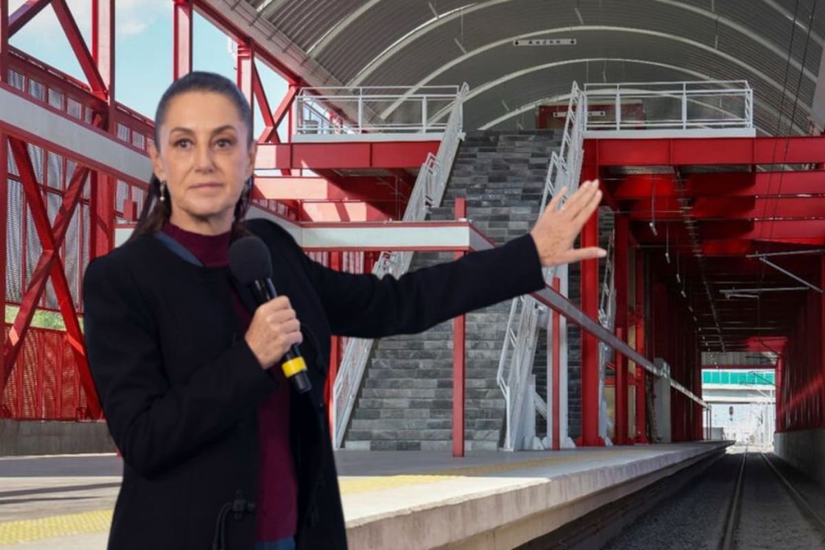 Sheinbaum recorre el Tren Suburbano al AIFA y estima su apertura para el primer trimestre de 2026 tras concluir pruebas