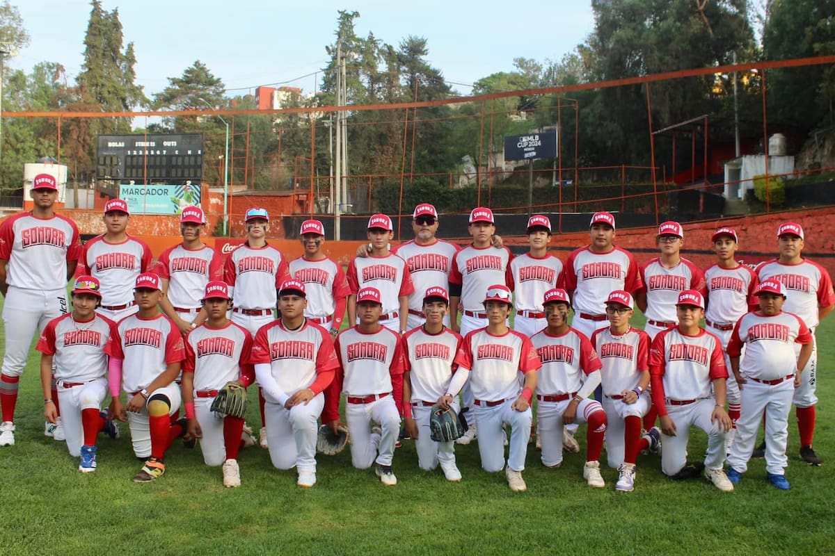Liga Sonora cuarta victoria en Nacional de Beisbol 13-14 años