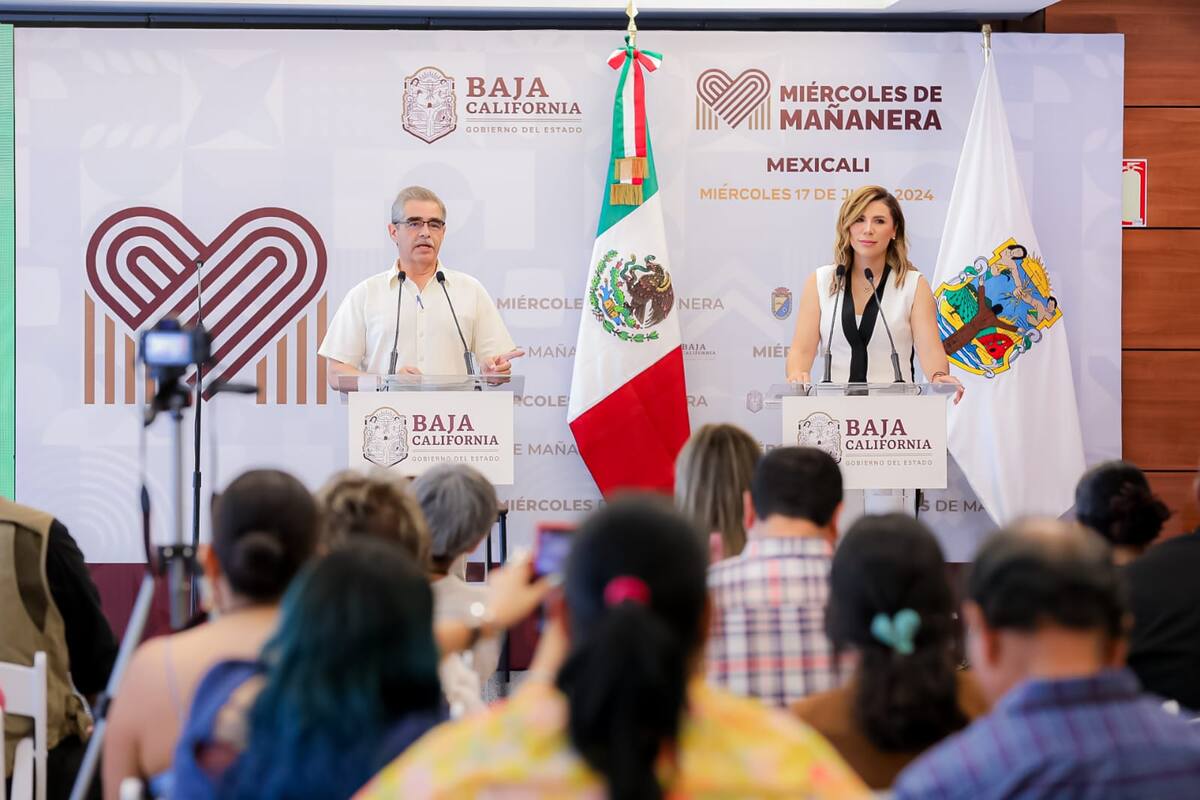 La mandataria estatal precisó que dentro del programa se tiene como prioridad el planificar y realizar obras que generen un alto impacto en beneficio de las y los mexicalenses. Foto: Cortesía.