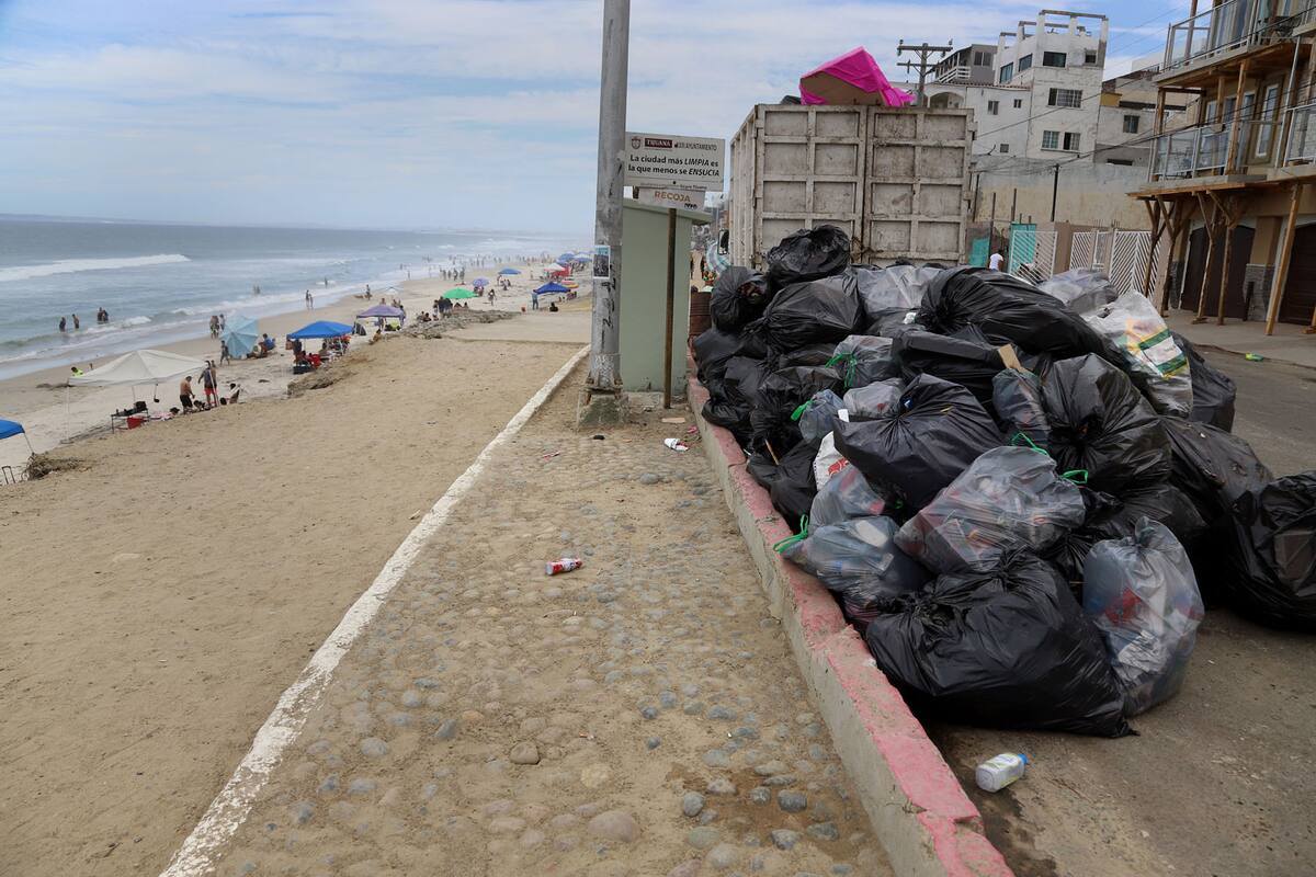 Se duplica basura en vacaciones