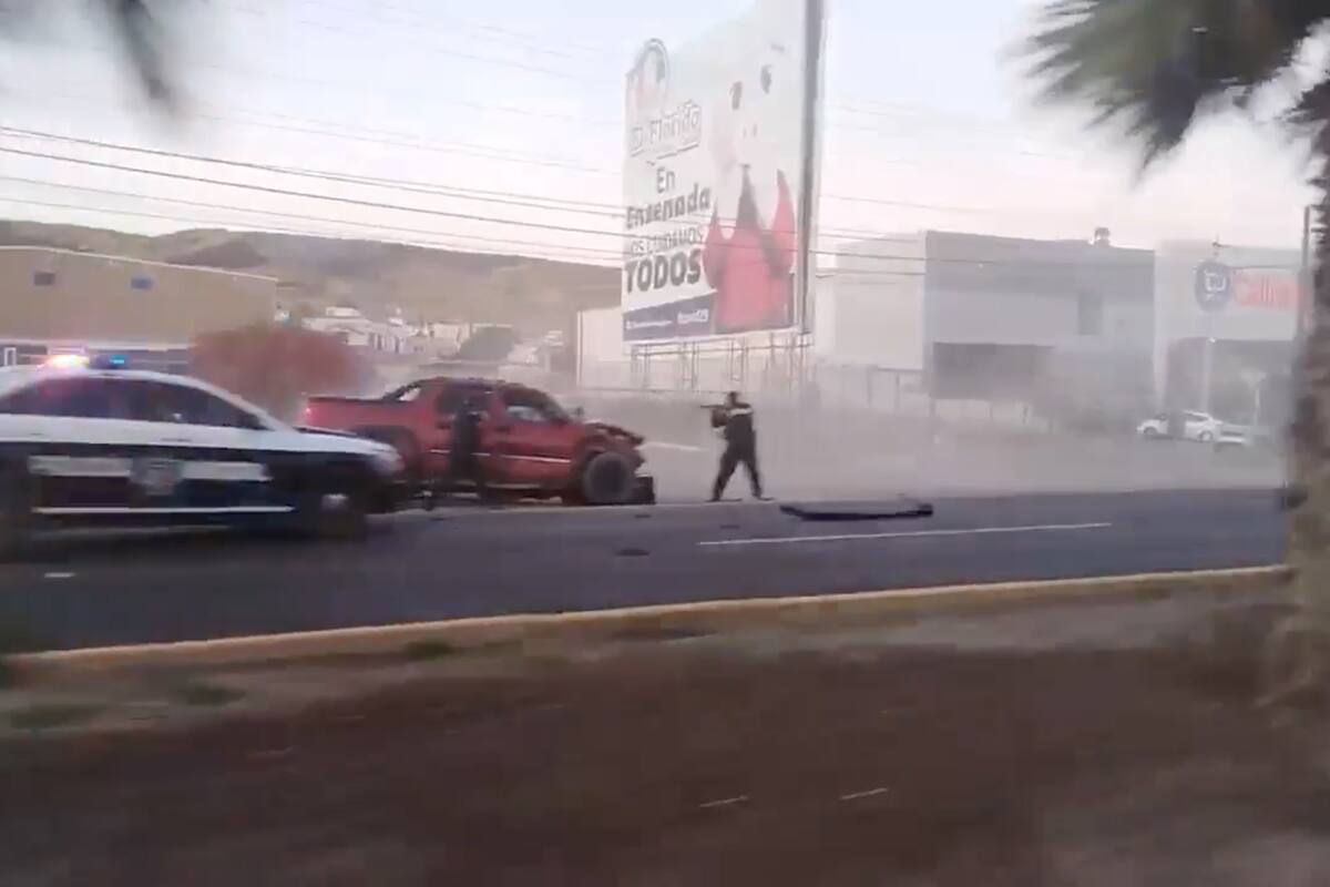 Persecución policial termina en tragedia para familia ensenadense