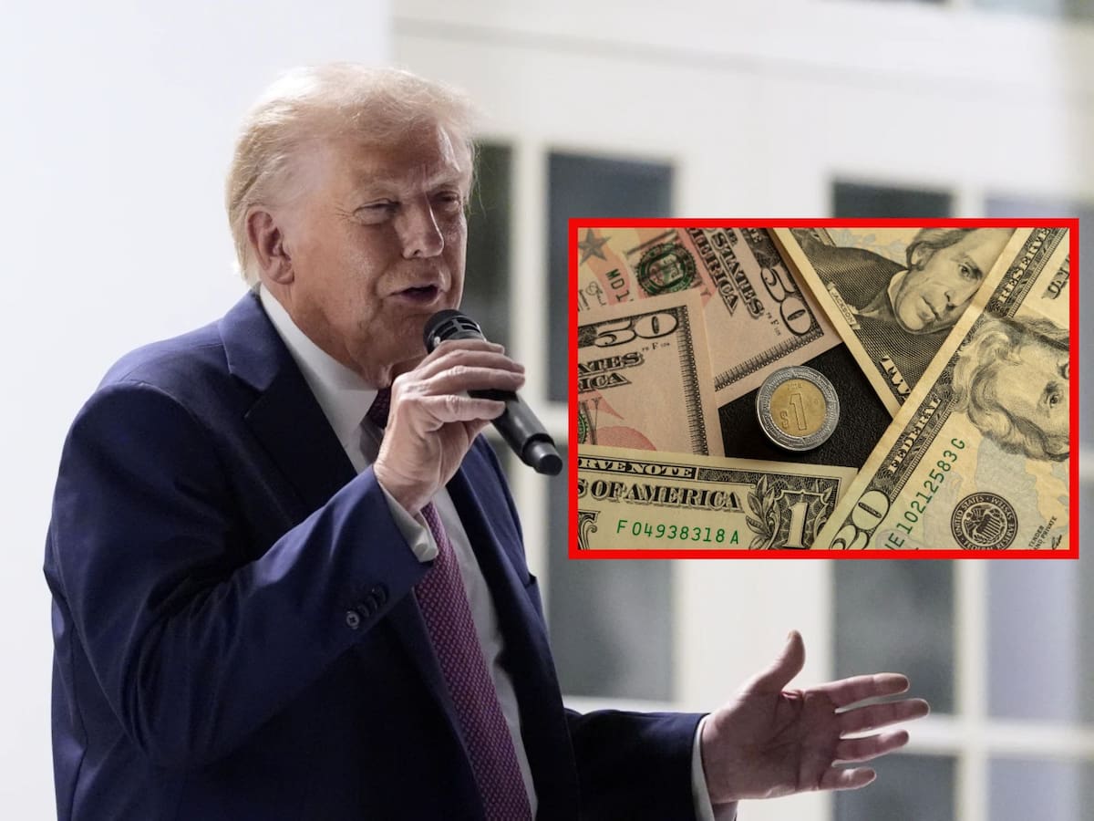 Dólar vs Peso mexicano: ¿En cuánto cotiza el tipo de cambio hoy? | Crédito: AP/Canva