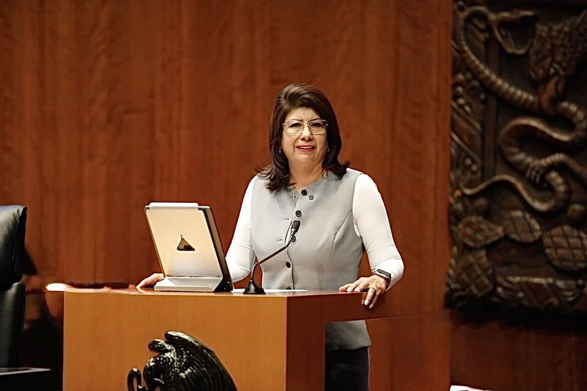 Actualmente, Mariela Gutiérrez Escalante se desempeña como senadora de la República por el partido Morena. | Foto: Facebook Mariela Gutiérrez.