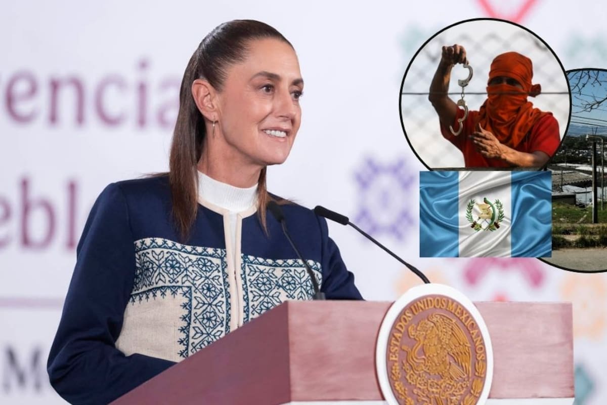 Sheinbaum ofrece apoyo a Guatemala tras ataques que ya suman nueve policías muertos y la imposición de un “estado de sitio” por 30 días