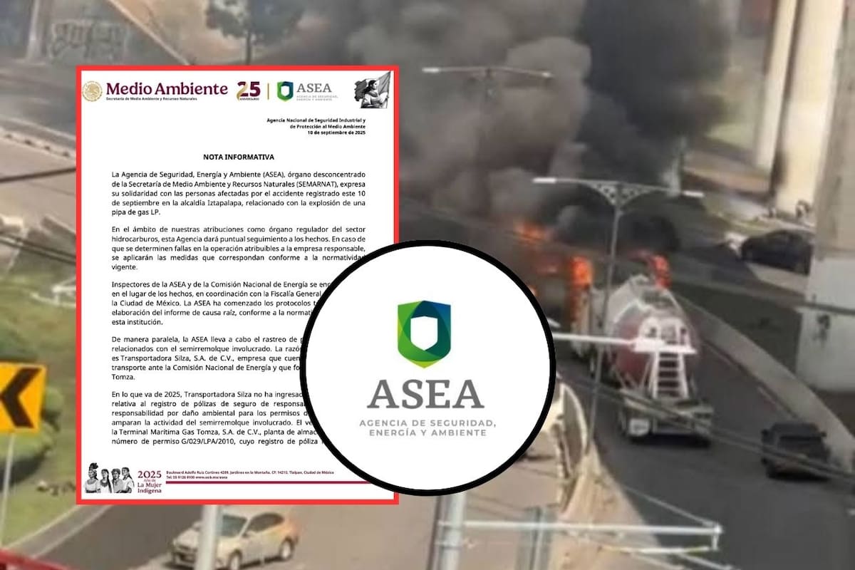 Explosión de pipa de gas en Iztapalapa: Empresa operaba sin seguro vigente, según la ASEA