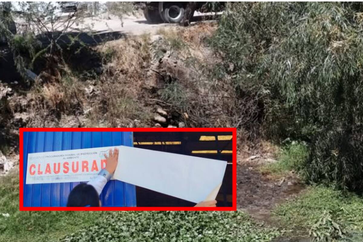 Clausuran empresa en Querétaro por contaminar el dren El Arenal sin autorización
