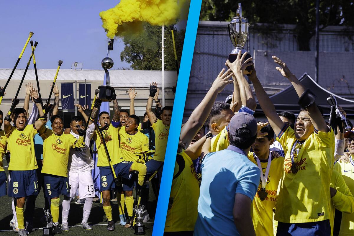 Los equipos de amputados y ciegos del América también se coronaron campeones