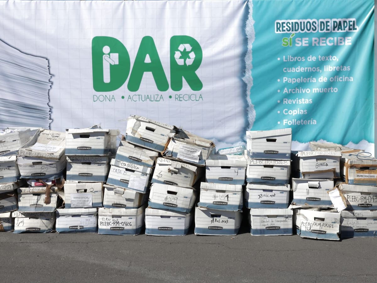 Autoridades, sector maquilador y ciudadanía suman esfuerzos para dar una segunda vida a papel, cartón, plásticos y electrodomésticos. Foto: Javier Gallegos