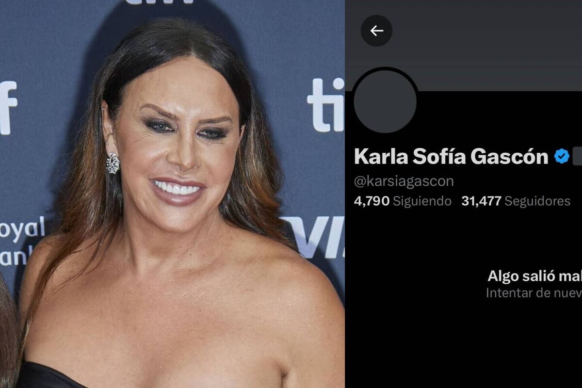 Karla Sofía Gascón desactiva su cuenta de X tras fuertes críticas
