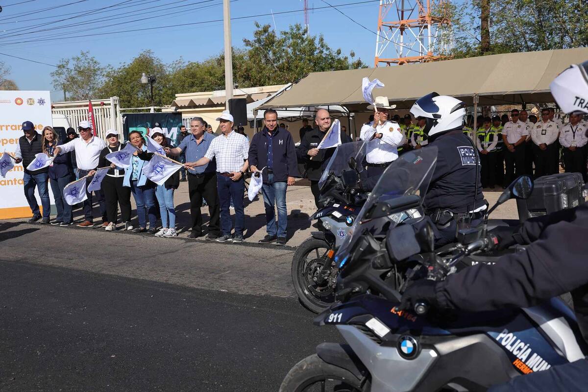 Arranca Operativo Semana Santa 2024 en Hermosillo.