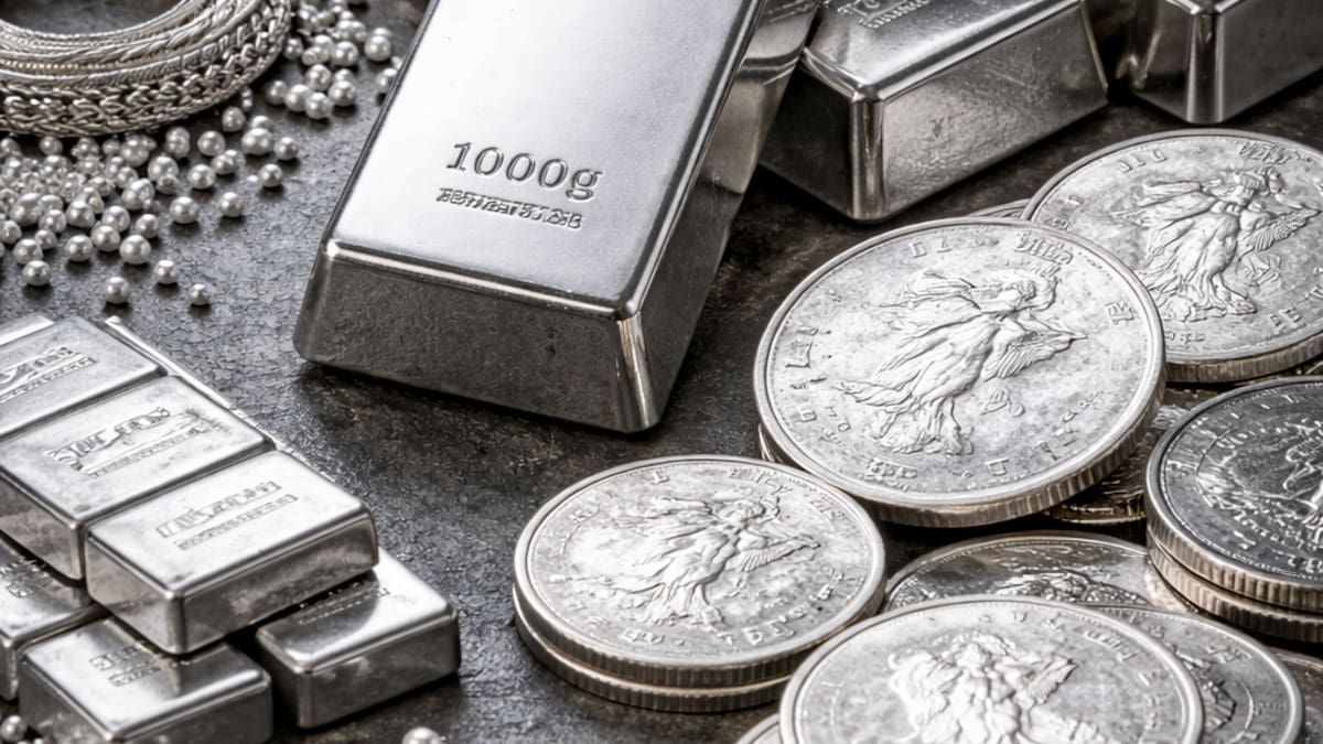 La plata vive su mejor momento en décadas y supera al oro en rendimiento anual; así se cotiza el metal en mercados internacionales, desde acciones mineras, monedas y lingotes al alcance de inversionistas