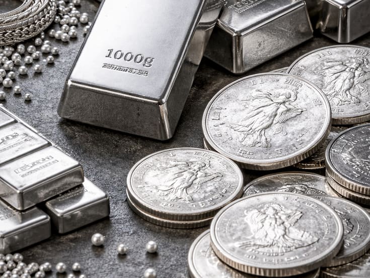 La plata vive su mejor momento en décadas y supera al oro en rendimiento anual; así se cotiza el metal en mercados internacionales, desde acciones mineras, monedas y lingotes al alcance de inversionistas