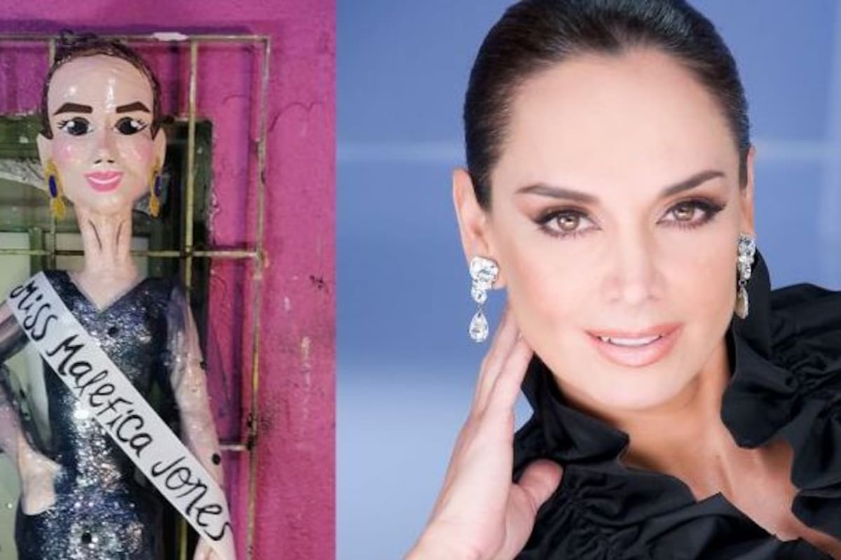Crean piñata “Miss Maléfica” en honor a Lupita Jones