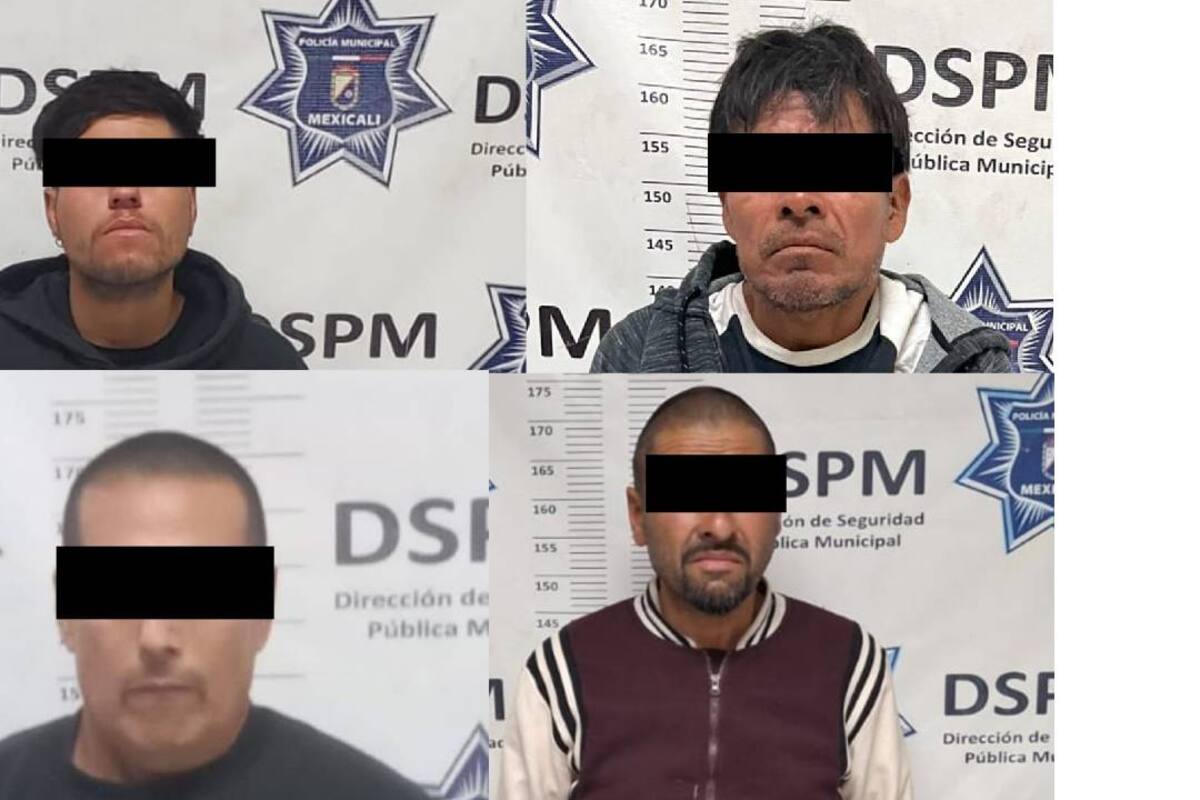 Cuatro presuntos narcomenudistas son detenidos en distintos puntos de la ciudad