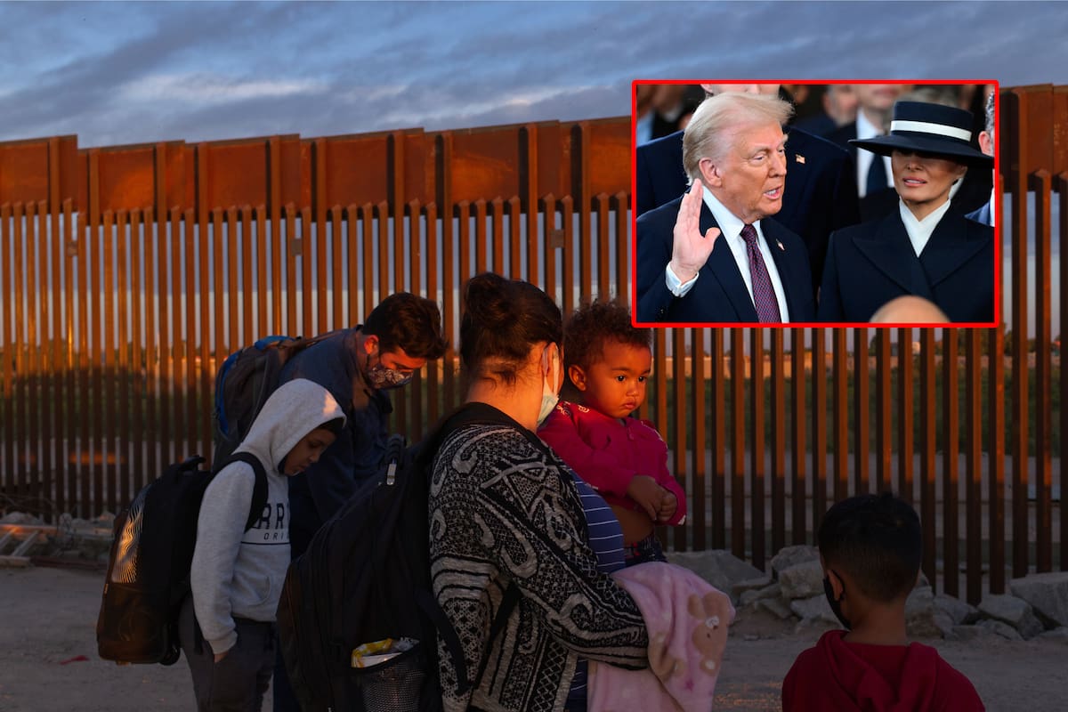 Chihuahua: Gran cantidad de migrantes en el puente Paso del Norte por citas del CBP One