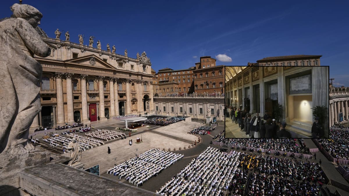 Como marca la tradición, el resultado será comunicado al mundo a través del humo de la chimenea instalada en la capilla: blanco si hay papa, negro si no hay acuerdo. Foto: AP