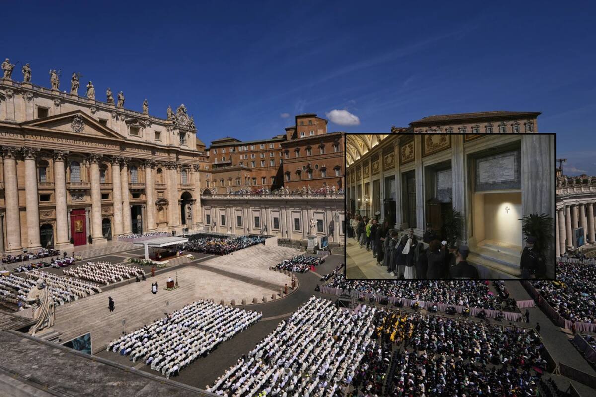 Despiden miles al papa Francisco