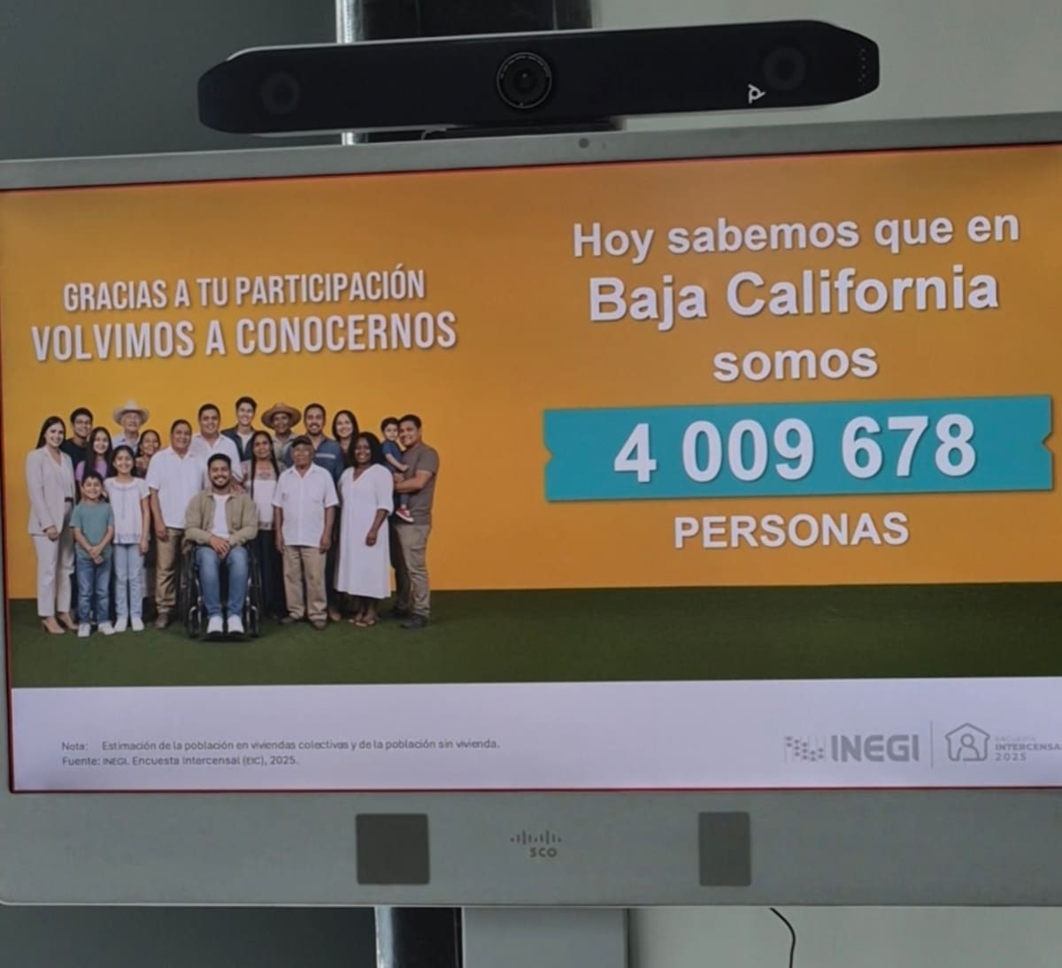 Tijuana continúa concentrando la mayor parte de la población de Baja California, de acuerdo con los resultados de la Encuesta Intercensal 2025 del INEGI.