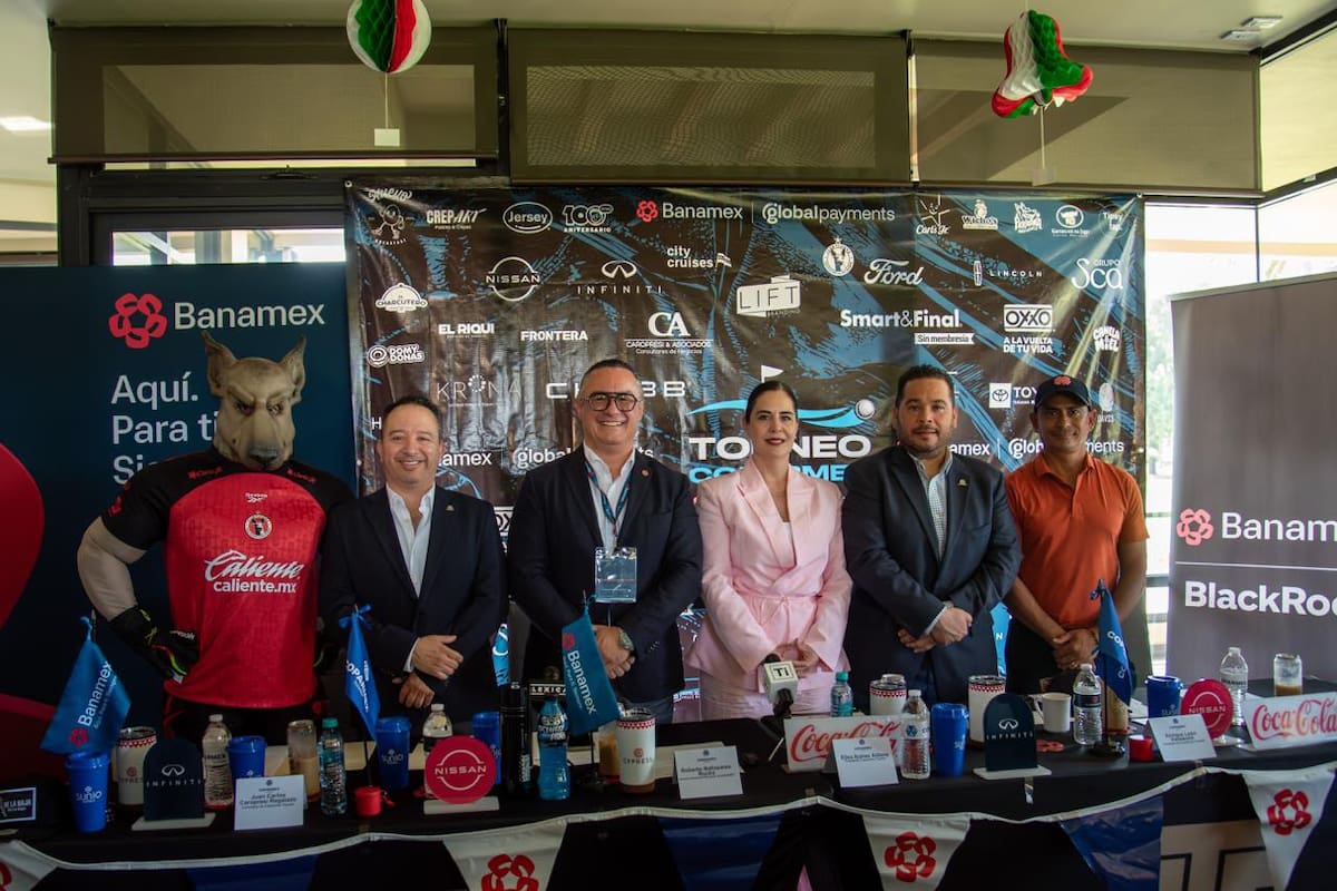 Presentan Coparmex Tijuana y Banamex torneo de golf
