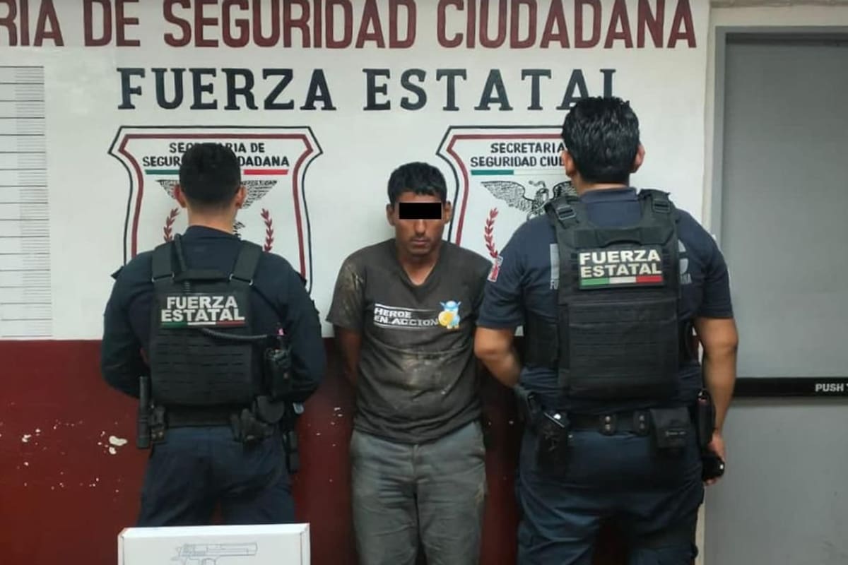 Hombre amenazó con un cuchillo a su hermana
