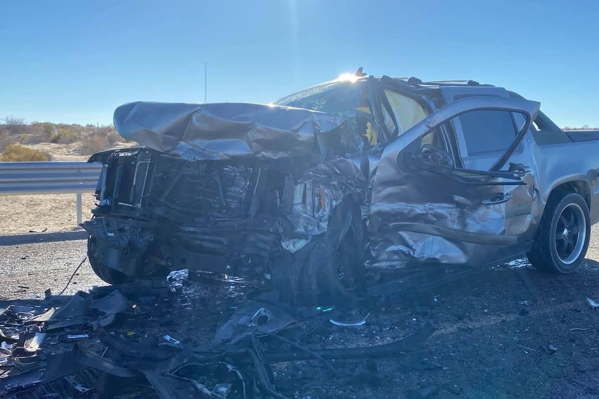 Fatal accidente en carretera Puerto Peñasco–Golfo de Santa Clara deja un muerto y cuatro heridos