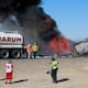 Identifican a los dos camioneros que murieron en choque e incendio sobre la carretera a Tijuana