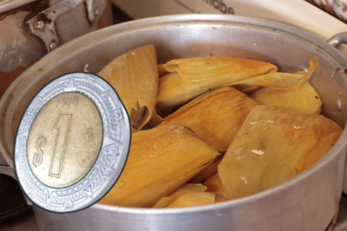 Por qué se pone una moneda en la olla al preparar tamales: te explicación la razón de esta práctica