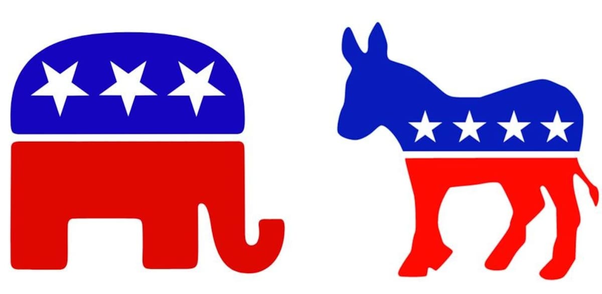 Partidos políticos en Estados Unidos.