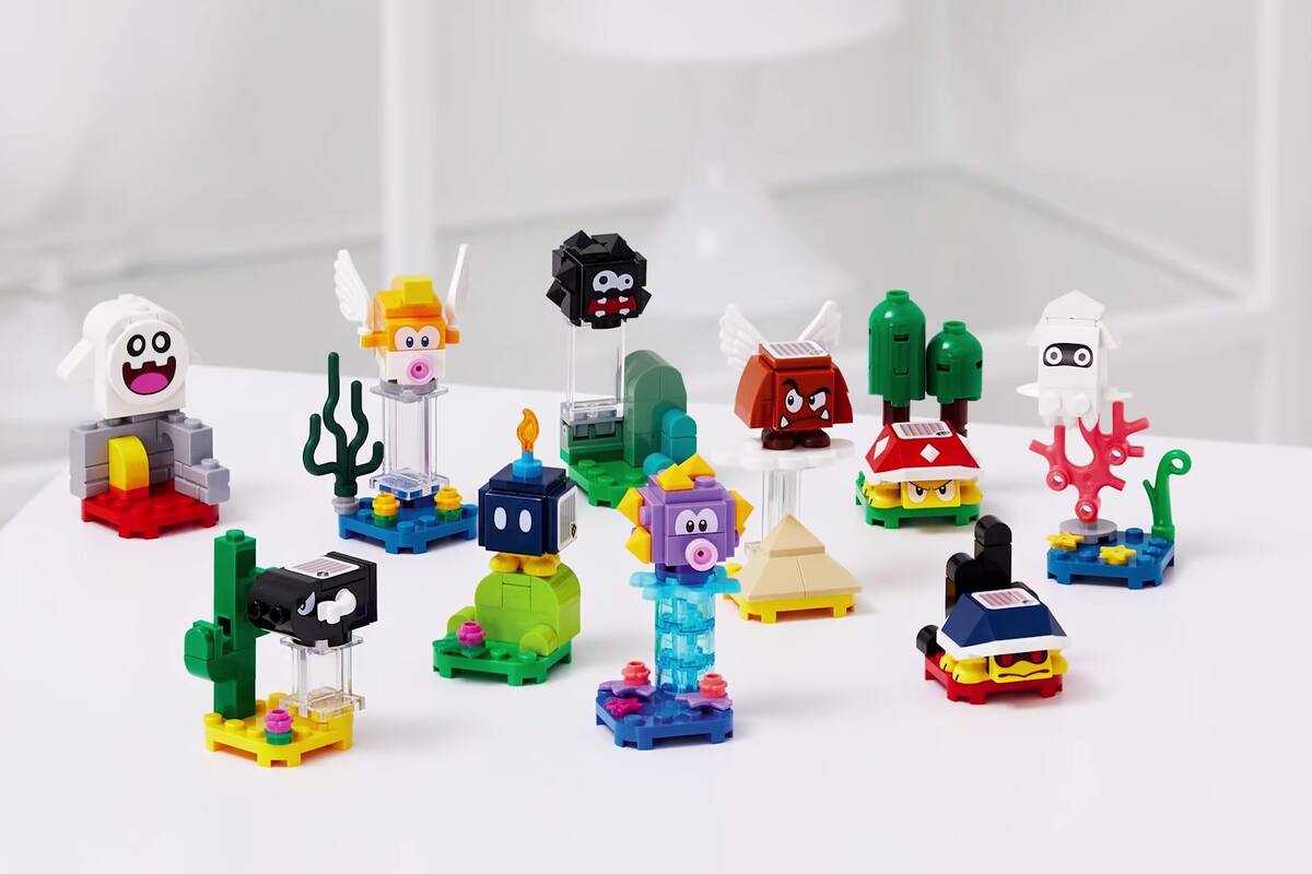 Muestran más sets para LEGO Super Mario