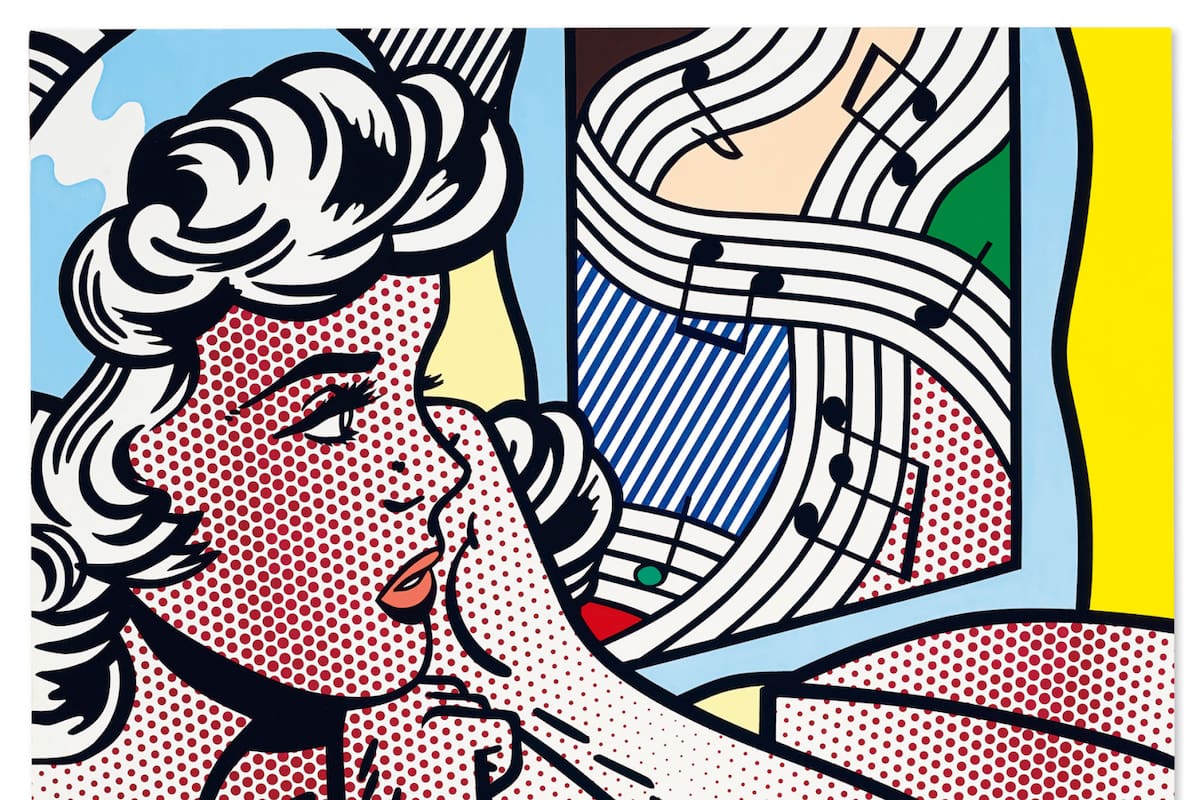 Cuando Lichtenstein llevó el desnudo al arte pop