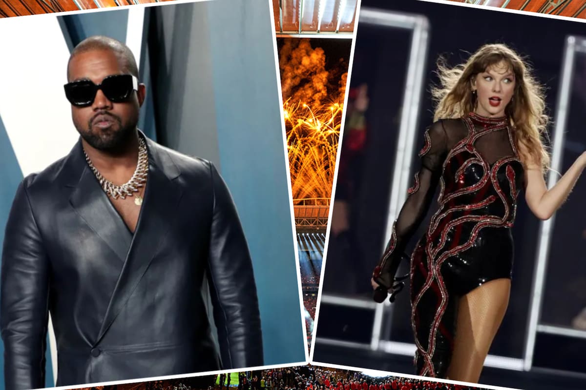Kanye West culpa a Taylor Swift de no poder presentarse en ningún show de medio tiempo del Super Bowl