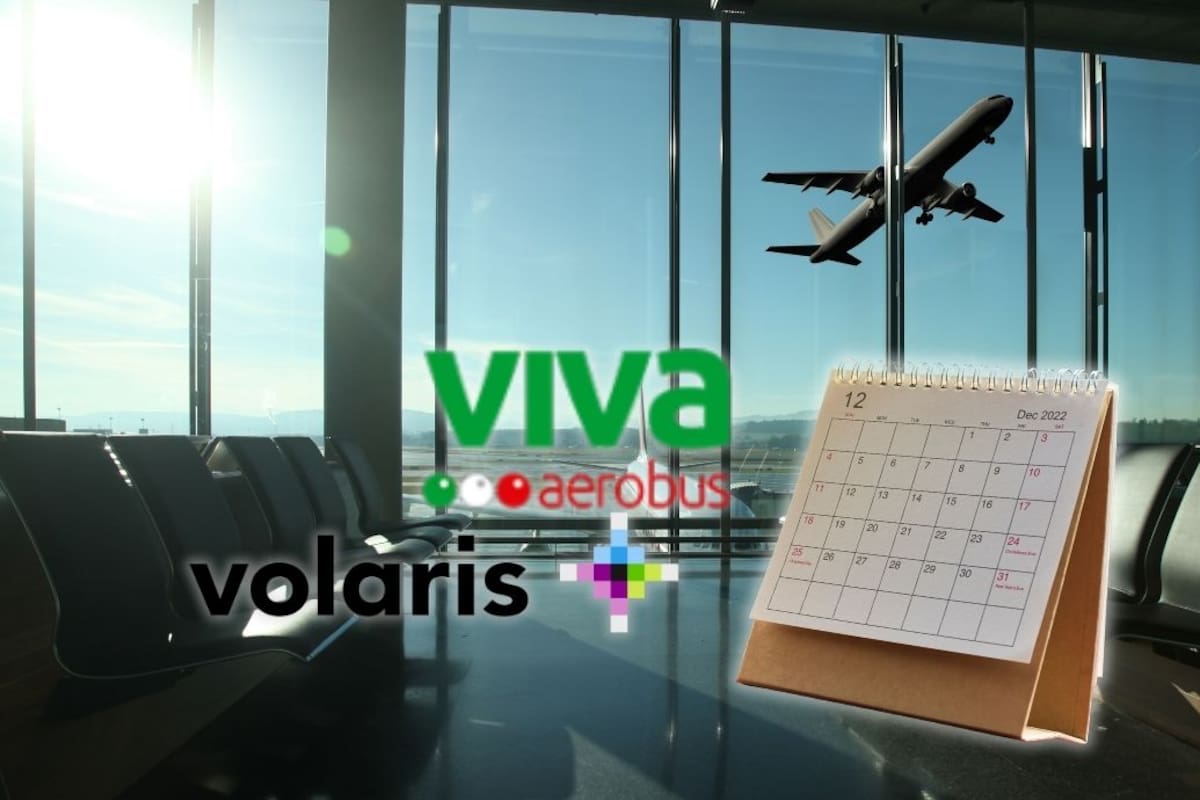 Aseguran que la fusión Volaris-Viva podría estar lista para finales del 2026 con el nombre Grupo Más Vuelos para consolidar el mayor consorcio aéreo en México tras recibir el aval de la Comisión Nacional Antimonopolio