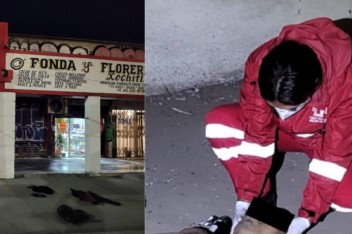 Hombre cae de un techo al intentar huir