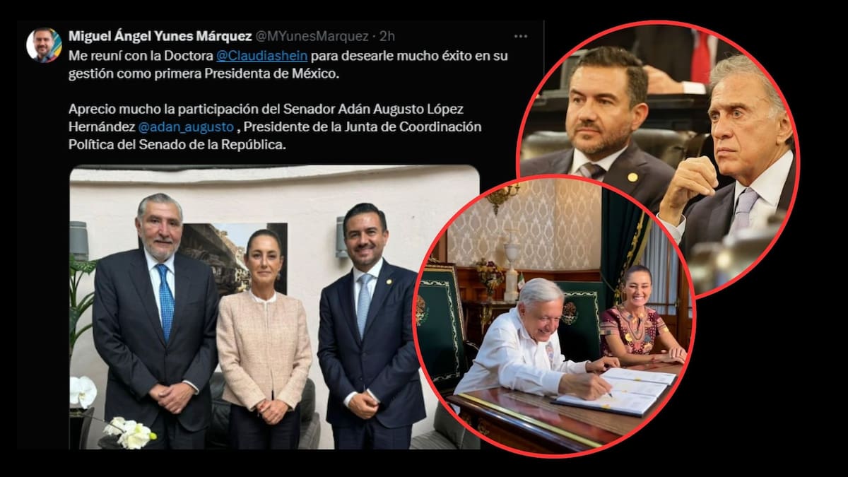 Sheinbaum y Yunes forjan inesperada alianza tras reforma judicial